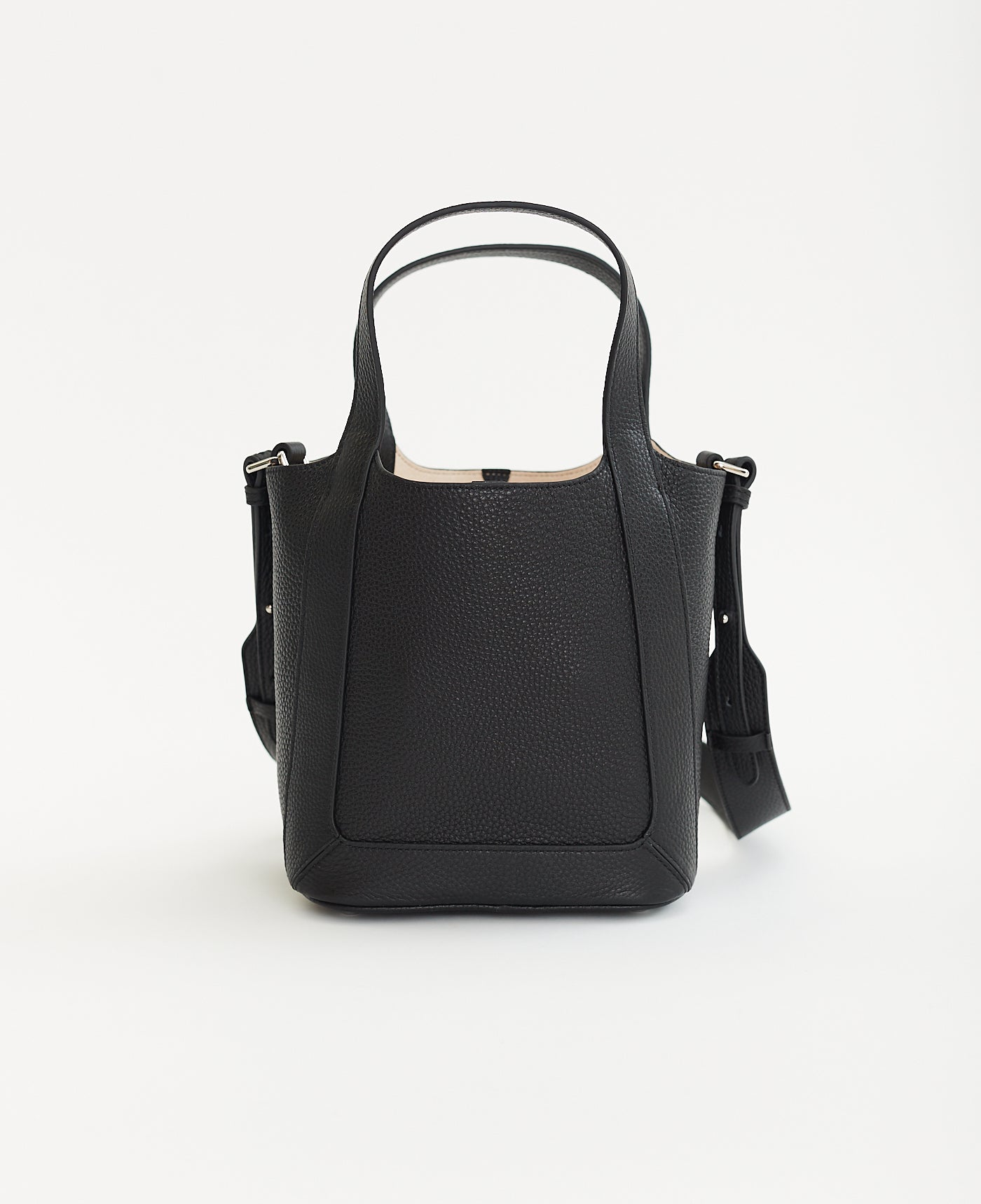Alexie Tote Bag - Premium Black Pebbled Leather Handbag for Women | Perfect for Work, Travel & Everyday Use