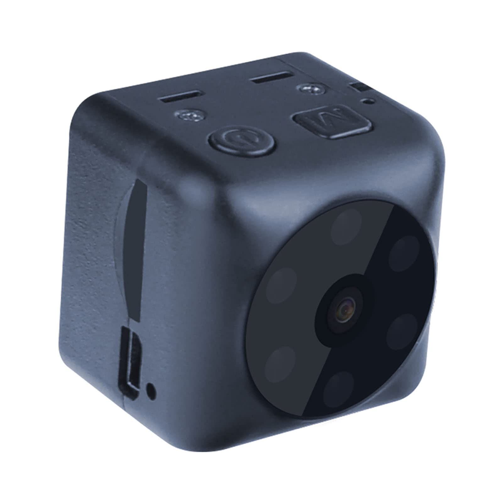 150° Wide Angle Security Camera with Night Vision & Motion Detection - Magnetic Suction Home Surveillance Camera for Indoor/Outdoor Use
