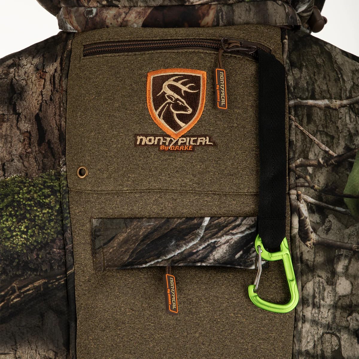 Drake Waterfowl Stand Hunters Silencer Jacket with Agion Active Technology - Realtree Edge Camo - XX-Large - Waterproof Hunting Jacket for Cold Weather & Outdoor Adventures