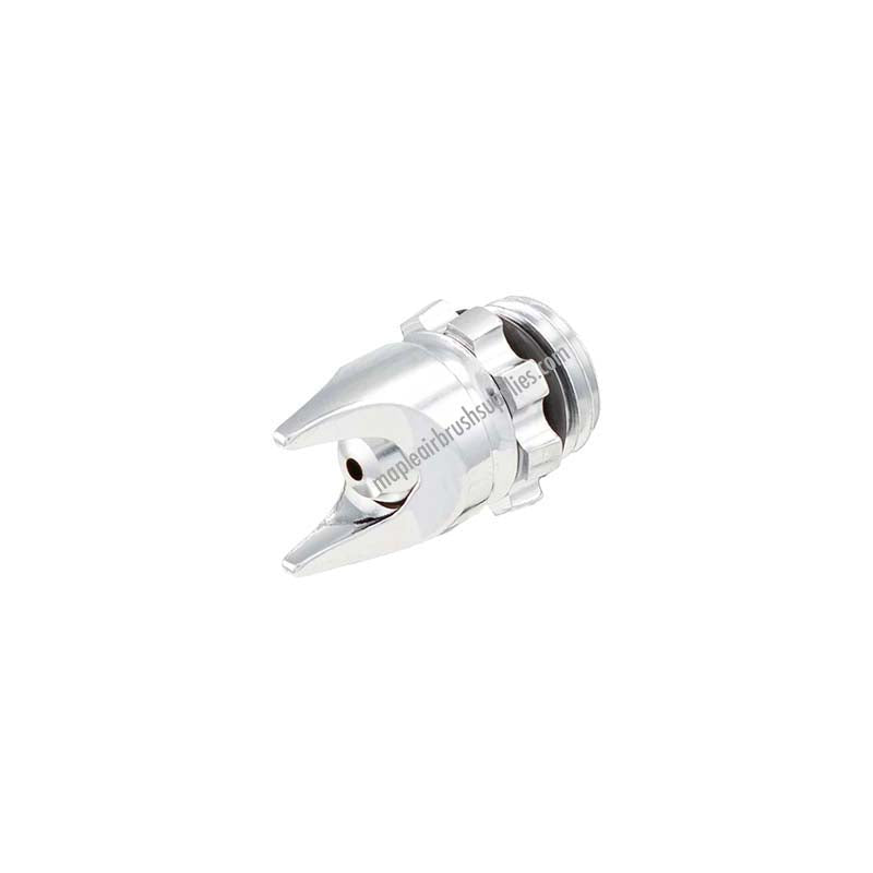 0.45mm FineLine Aircap & Needle Cap for Airbrush - Precision Spray Painting Tool for Model Kits, Miniatures, Cake Decorating & Nail Art