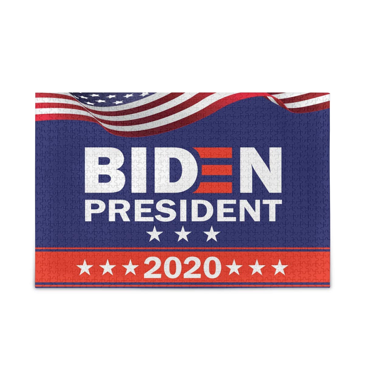 1000 Piece Jigsaw Puzzle - Funny Joe Biden President Election Puzzle Game for Adults & Kids | Large Puzzle for Family Game Night & Educational Fun