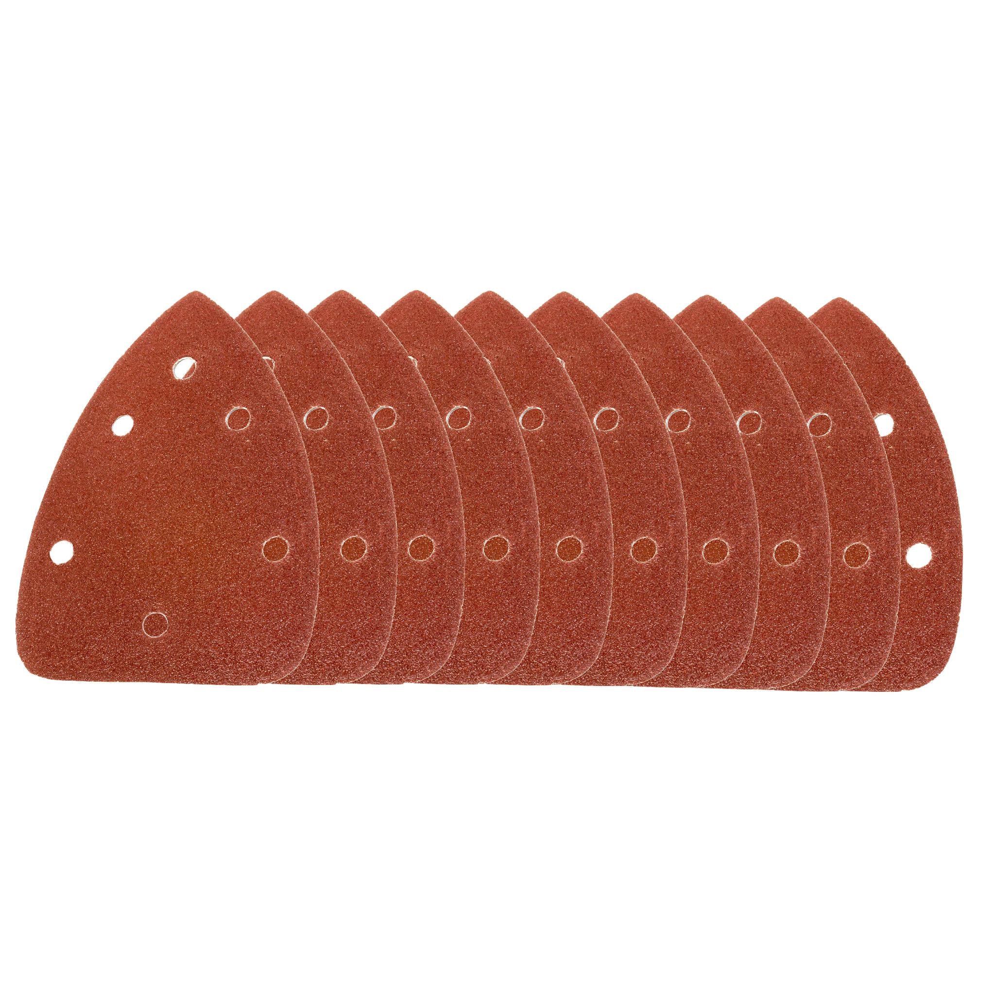 WEN 6301SP 12-Pack Palm Sander Sandpaper Sheets - 120 Grit for Woodworking & DIY Projects - Perfect for Furniture Refinishing, Cabinet Sanding & Surface Preparation