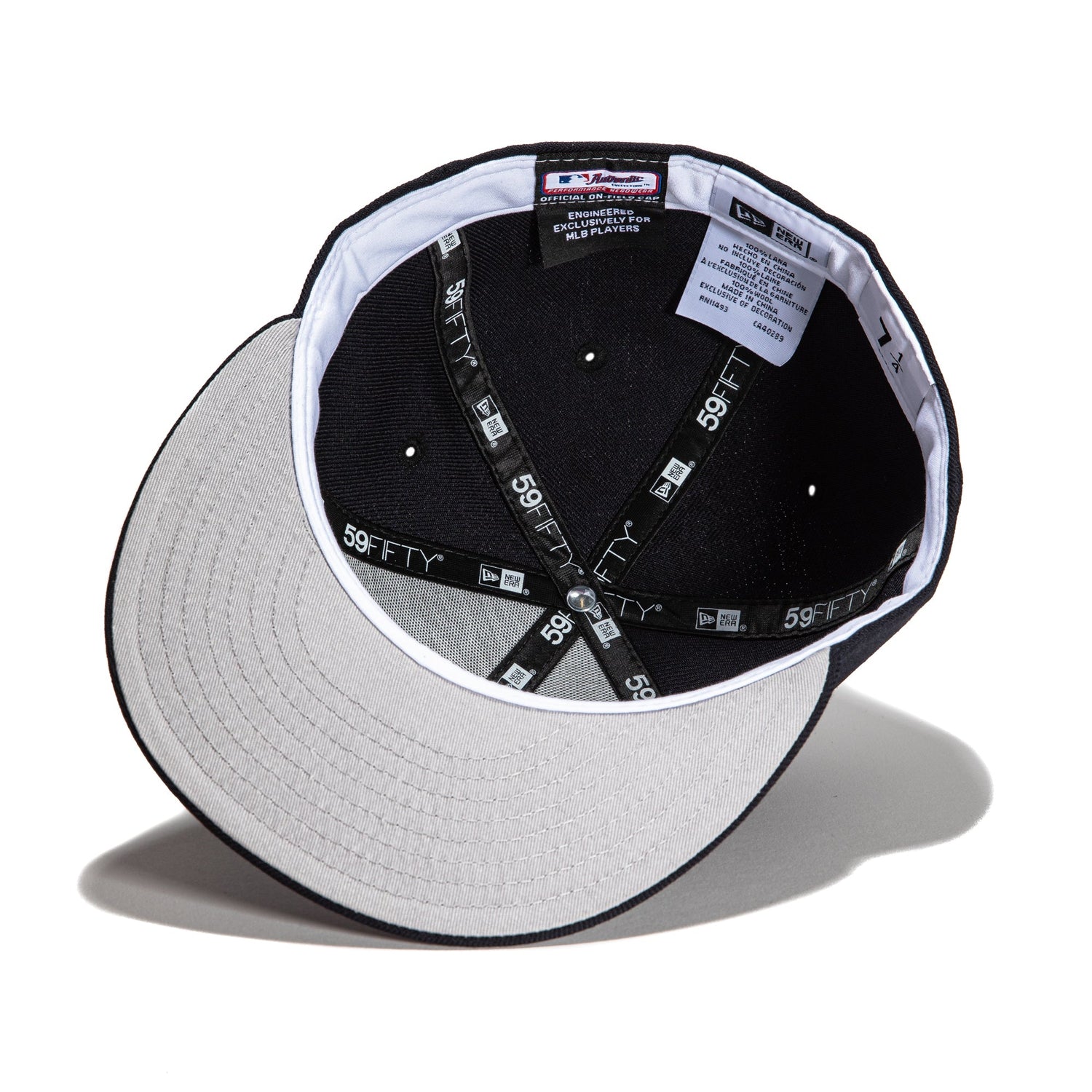 New Era 59Fifty Retro On Field MLB Umpire Hat - Black Baseball Cap for Men & Women - Perfect for Baseball Games, Sports Fans & Streetwear Fashion