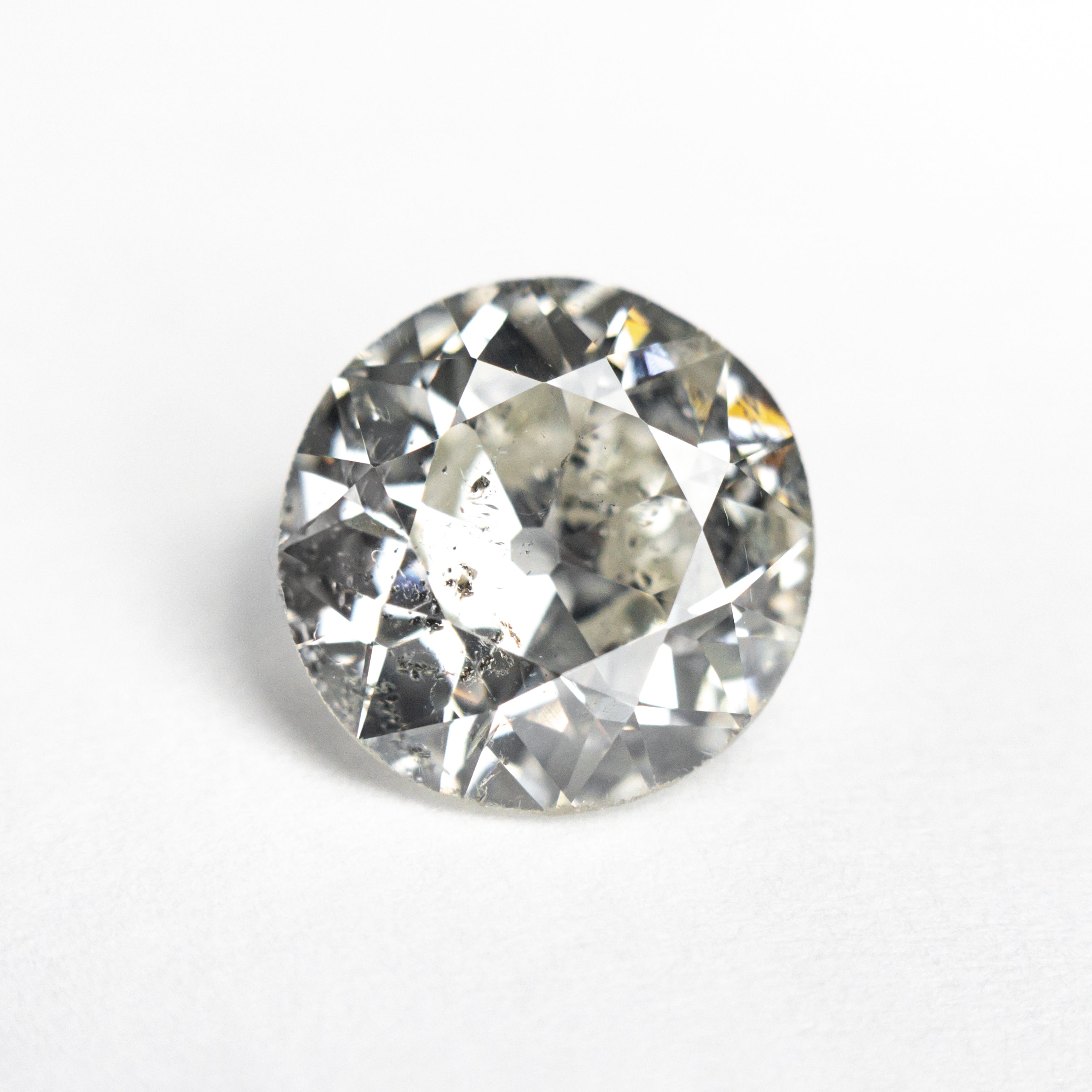 2.73ct Antique Old European Cut Diamond (9.31x9.19x4.74mm, I1 J K) - Vintage Engagement Ring Center Stone for Wedding & Anniversary Jewelry
