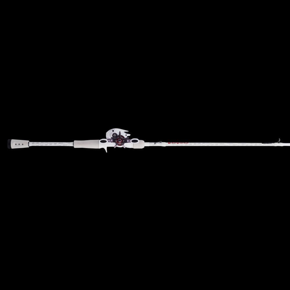 Abu Garcia Veritas Low Profile Baitcasting Fishing Rod and Reel Combo - Perfect for Freshwater Bass Fishing and Saltwater Angling