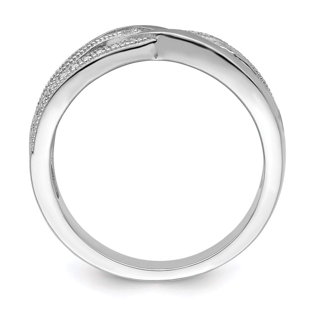 925 Sterling Silver Cubic Zirconia Ring for Women - Sparkling Embers Design, Elegant Fine Jewelry Gift for Her - Perfect for Anniversaries, Birthdays & Special Occasions