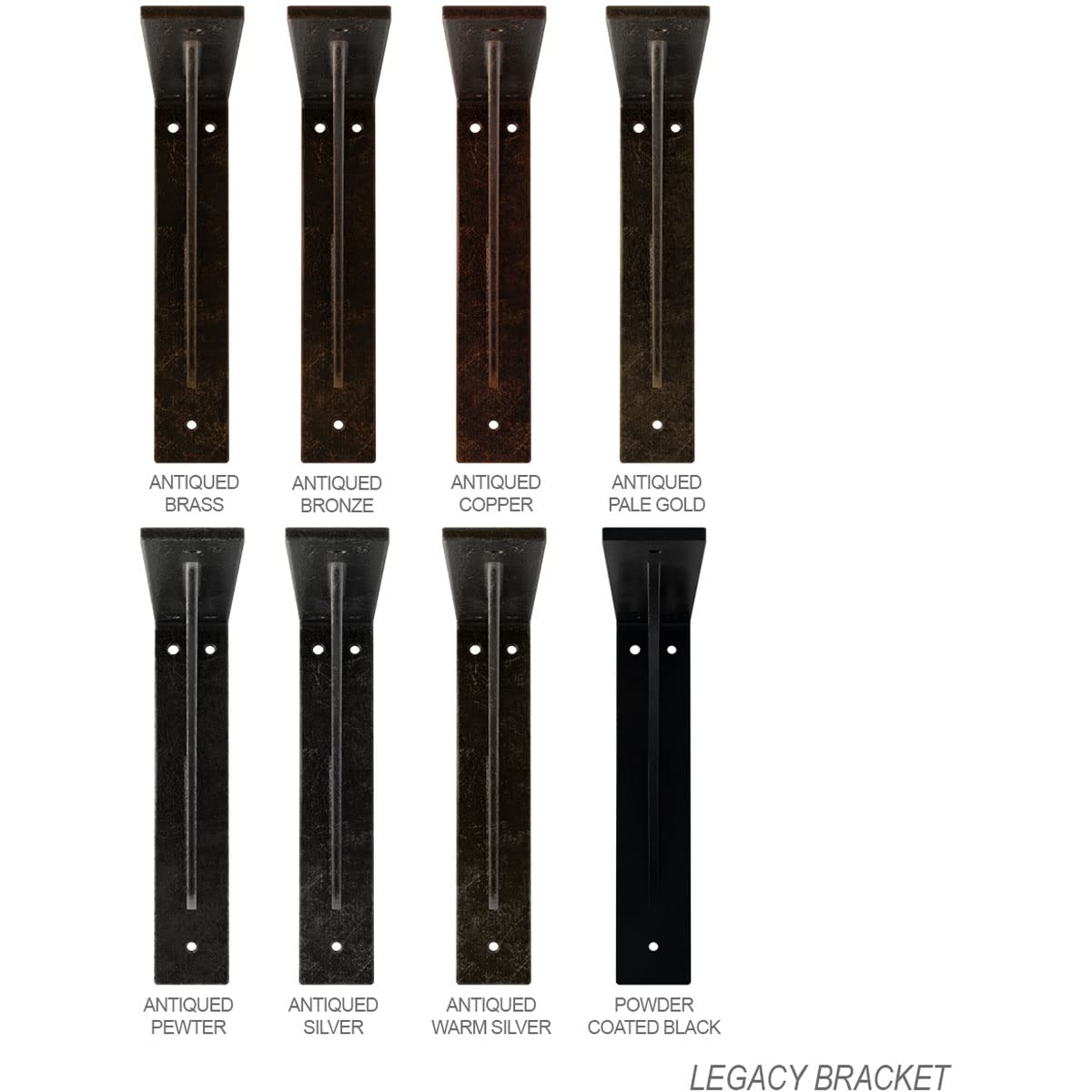 Ekena Millwork 4-Pack Steel Legacy Brackets 2