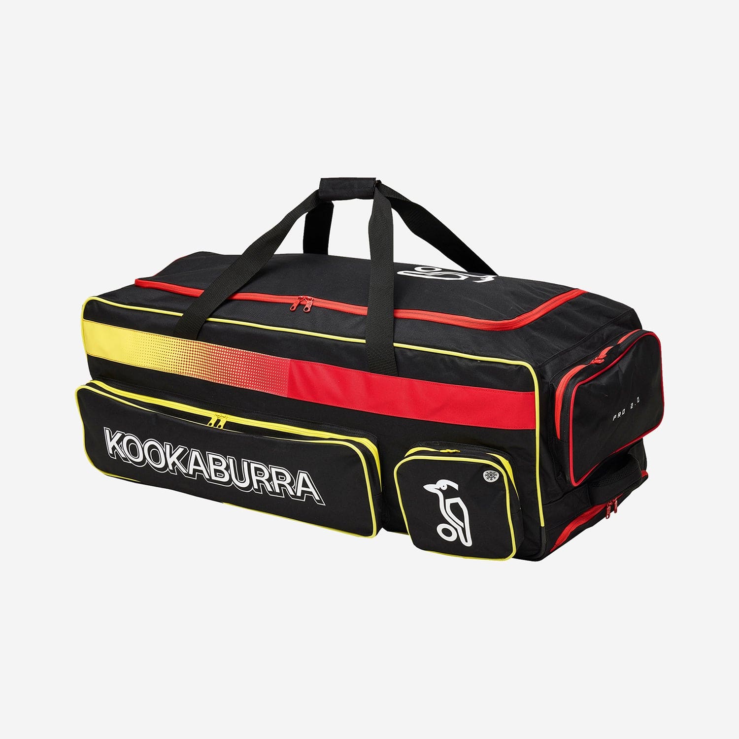 Kookaburra Pro 2.0 Wheelie Cricket Bag - Premium Rolling Cricket Equipment Bag for Training & Matches - Perfect for Cricket Players, Coaches & Teams