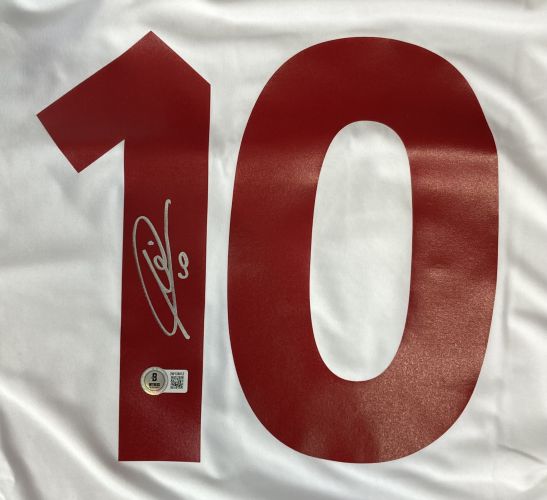 Francesco Totti Autographed AS Roma White Kappa Soccer Jersey - Authentic Signed Football Shirt for Collectors & Fans - Perfect for Display, Gifts & Sports Memorabilia Collections