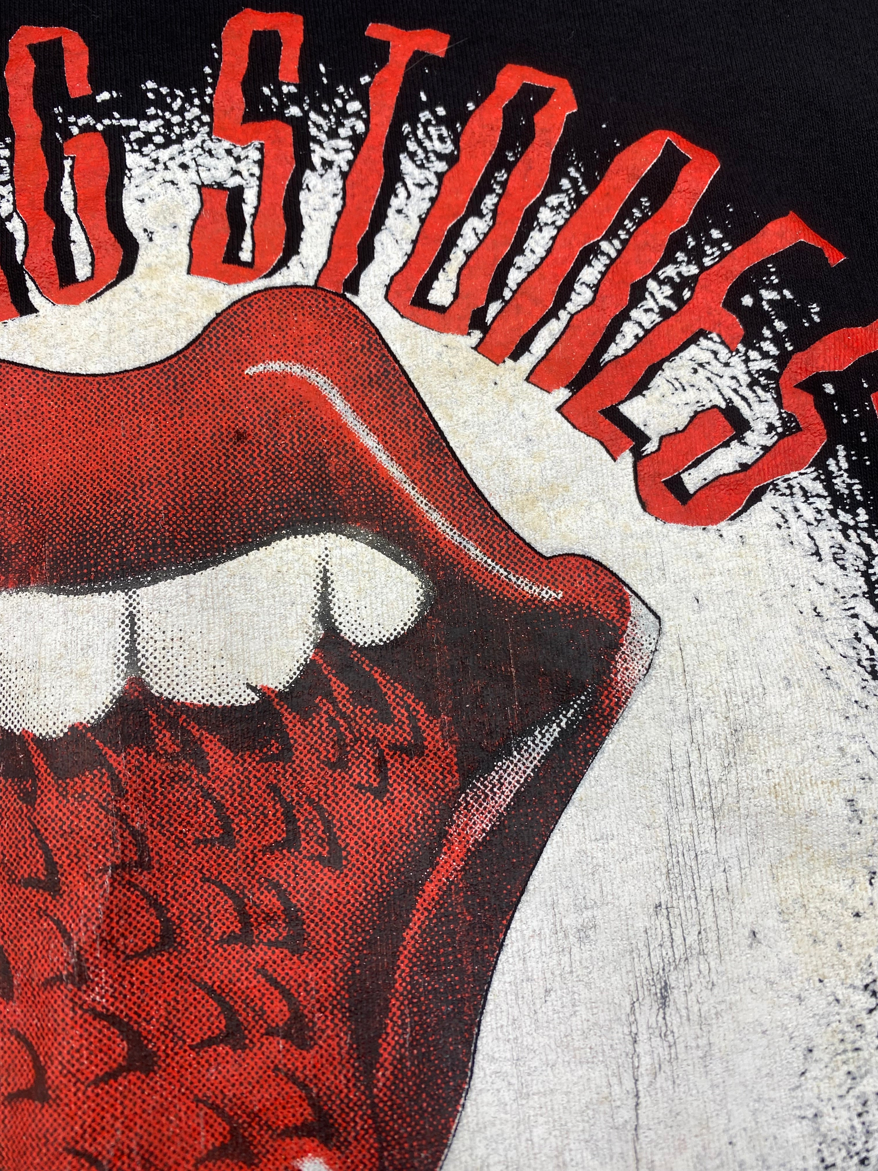 Vintage 1994 Rolling Stones Tour T-Shirt Men's XL - Classic Rock Band Tour Tee for Concerts & Casual Wear