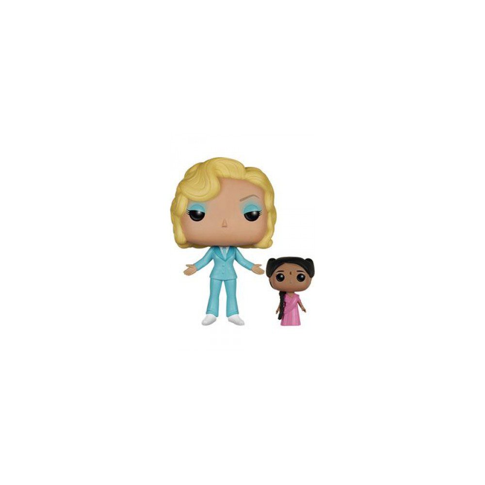 Funko POP TV: American Horror Story - Season 4 - Elsa Mars & Ma Petite Vinyl Figures - Horror Collectibles for Fans & Display Decor