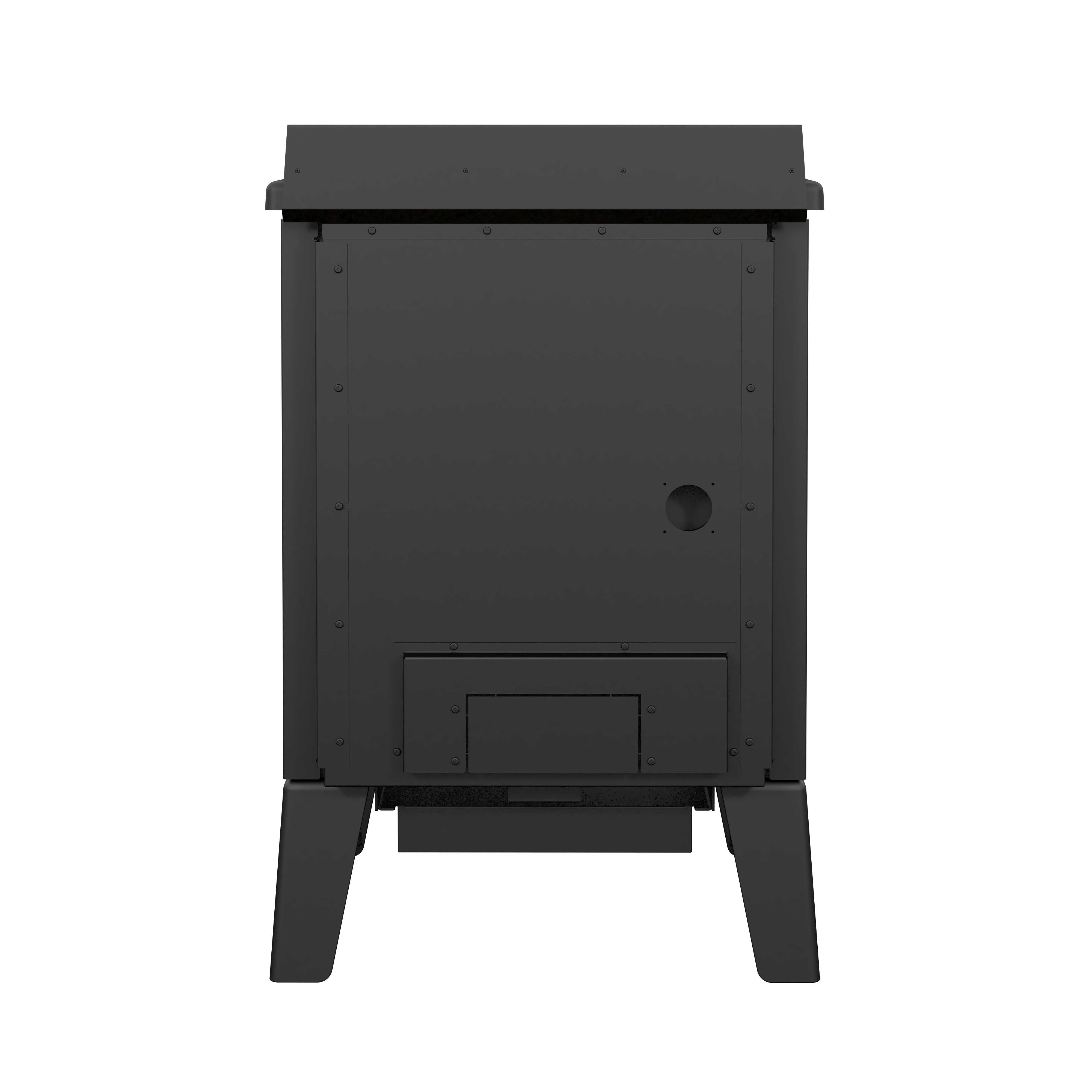 Drolet Bistro DB04815 Wood Burning Cook Stove - 2,100 Sq. Ft Heating Area - Efficient Wood Stove for Home & Cabin - Perfect for Cooking, Heating & Cozy Winter Nights