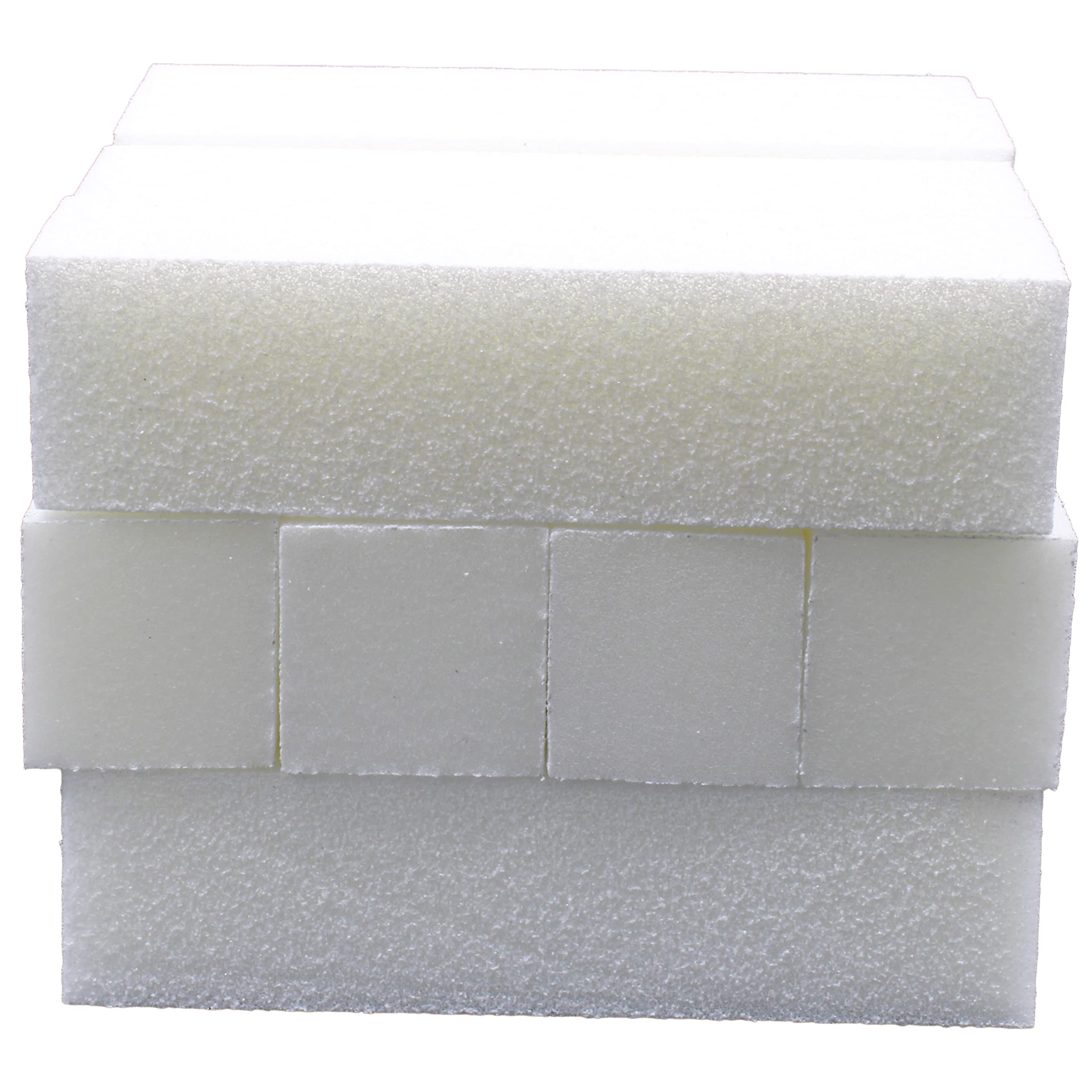 12 Pack 120 Grit 4-Way White Nail Buffer Blocks for Gel & Acrylic Nails - Professional Nail Buffing & Polishing Kit for Salon & Home Manicure