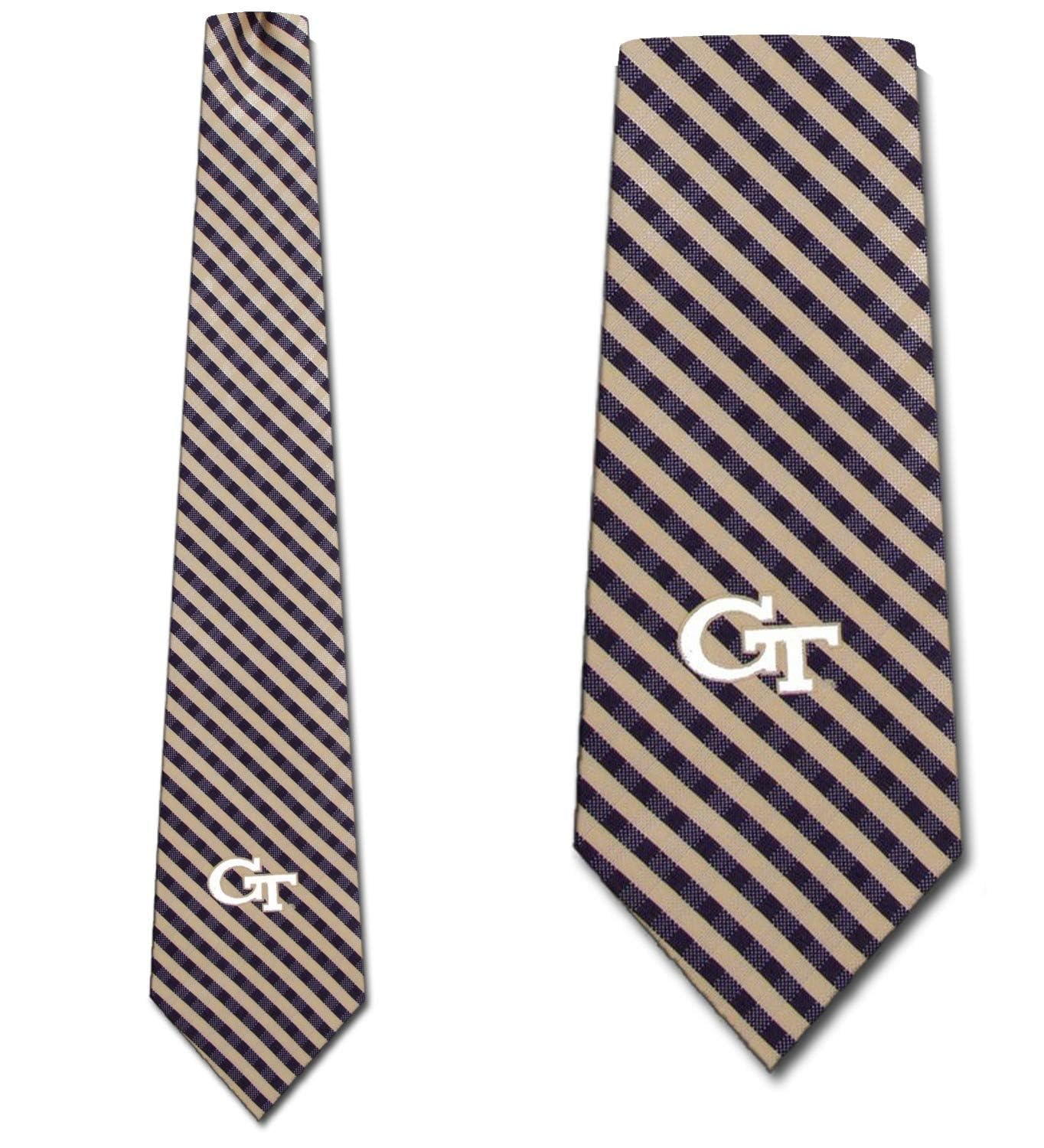 Georgia Tech Yellow Jackets Men's College Sports Necktie - Official NCAA Silk Tie for Alumni, Graduation & Game Day - Perfect for Business, Weddings & Formal Events