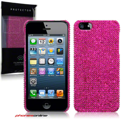 Pink Diamond iPhone 5/5S Case - Elegant Protective Cover for Apple iPhone 5 & 5S - Perfect for Everyday Use, Parties & Special Occasions