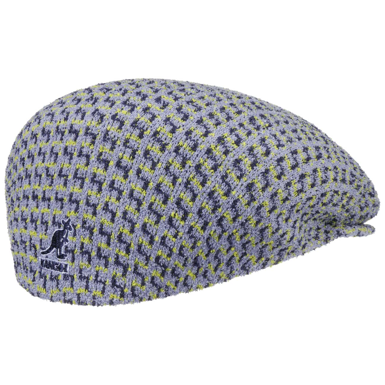 Kangol Maze Jacquard 504 Flat Cap - Classic Men's & Women's Casual Hat for Outdoor Activities, Travel, and Streetwear Fashion