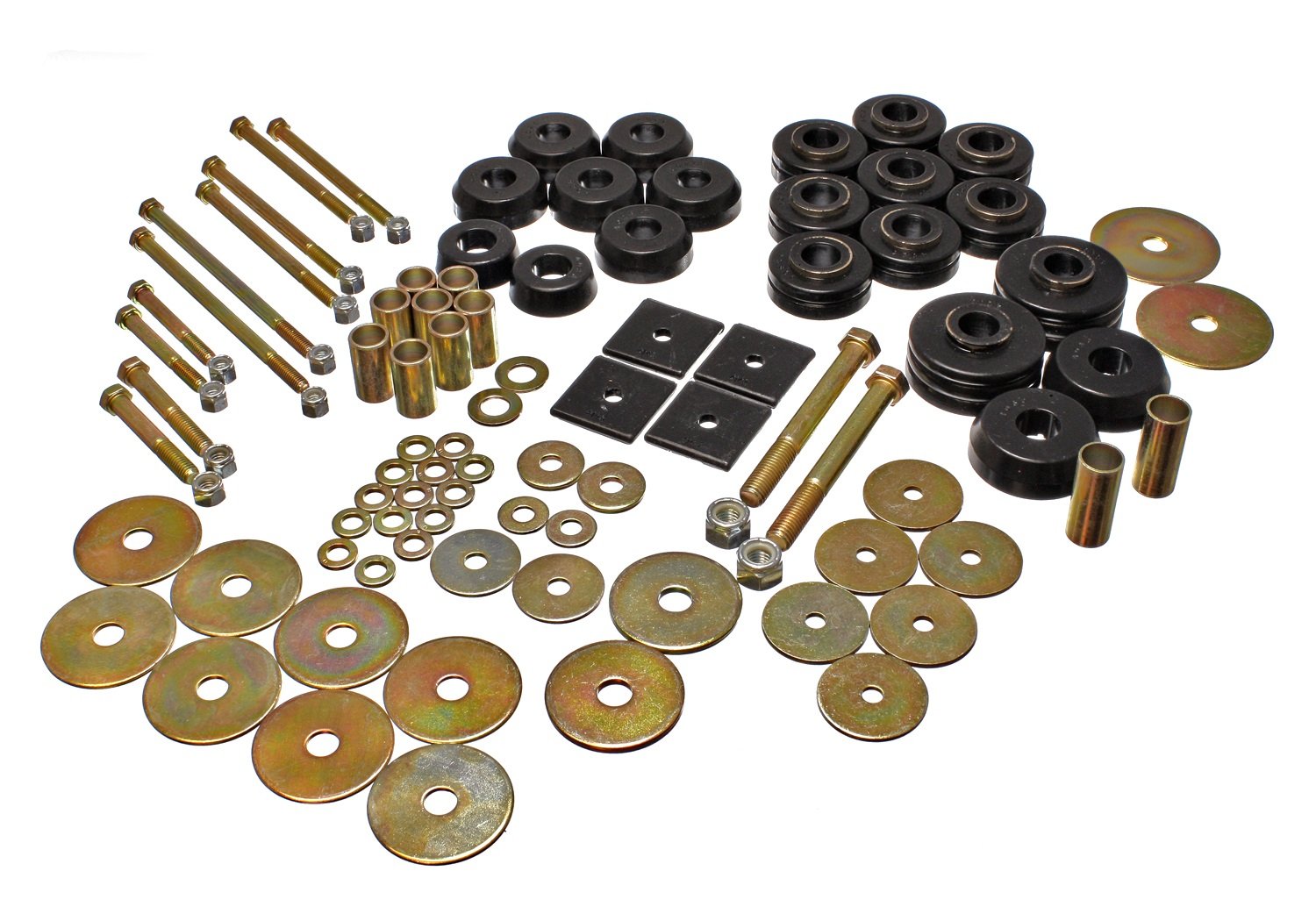 Energy Suspension 3.4149G Body Mount Bushing Set - Premium Polyurethane Replacement for Smooth Ride & Noise Reduction - Perfect for Off-Road, Truck & SUV Suspension Upgrades