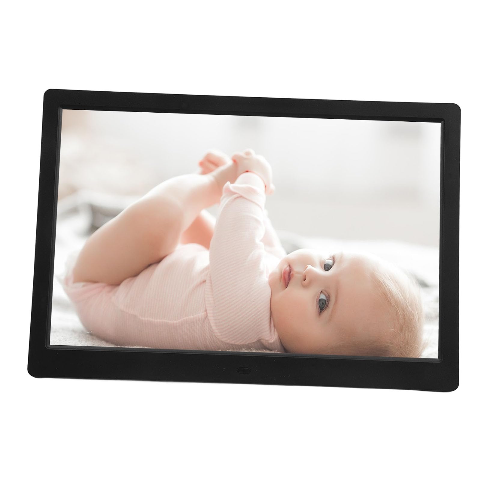 14.1 Inch Large Digital Picture Frame - HD Display with Video Playback, Remote Control & Built-in Speaker (100-240V) - Perfect for Home Decor, Office Display & Gift Giving