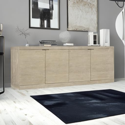 Hooker Furniture Cascade Credenza - Stylish TV Stand & Media Console for Living Room, Home Theater, and Entertainment Centers