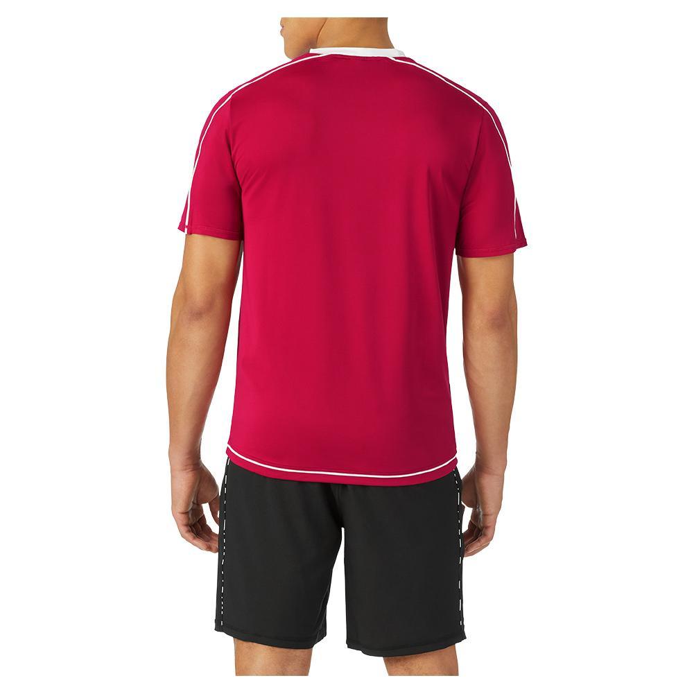 Men's La Finale Tennis Crew - Breathable Moisture-Wicking Performance Shirt for Tennis & Active Sports | Perfect for Court Matches & Gym Workouts
