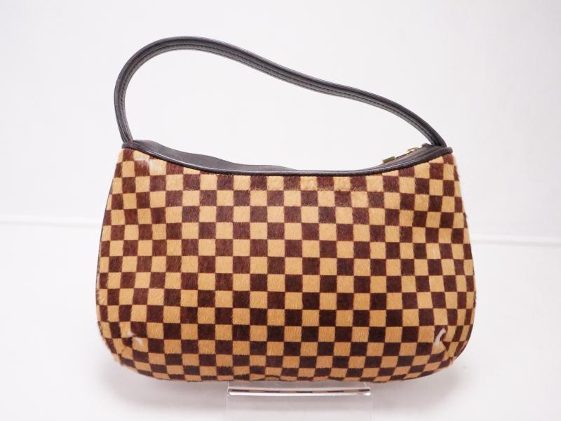 Authentic Pre-Owned Louis Vuitton Damier Sauvage Tigre Tiger Handbag Purse M92132 230007 - Luxury Vintage Designer Crossbody Bag for Women, Perfect for Date Night & Special Occasions