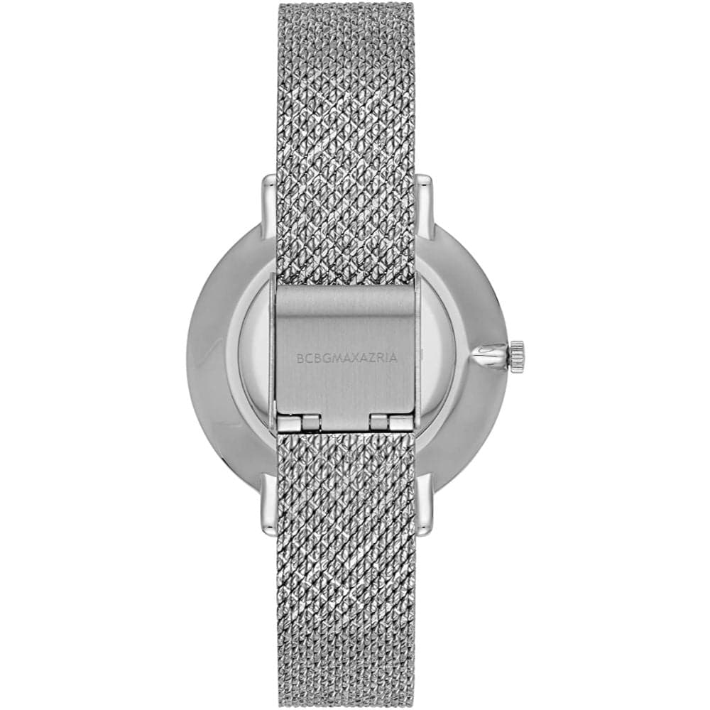 BCBGMAXAZRIA BG50996005 Women's Watch - Elegant Stainless Steel Analog Watch with Rhinestone Accents for Women | Perfect for Office, Party & Everyday Wear