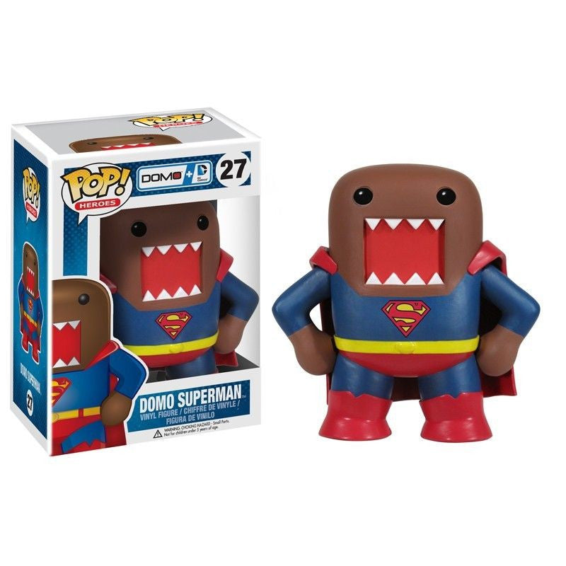 DC Universe Pop! Vinyl Figure - Domo Superman Collectible [27] - Perfect for Display, Gifts & Anime Fans