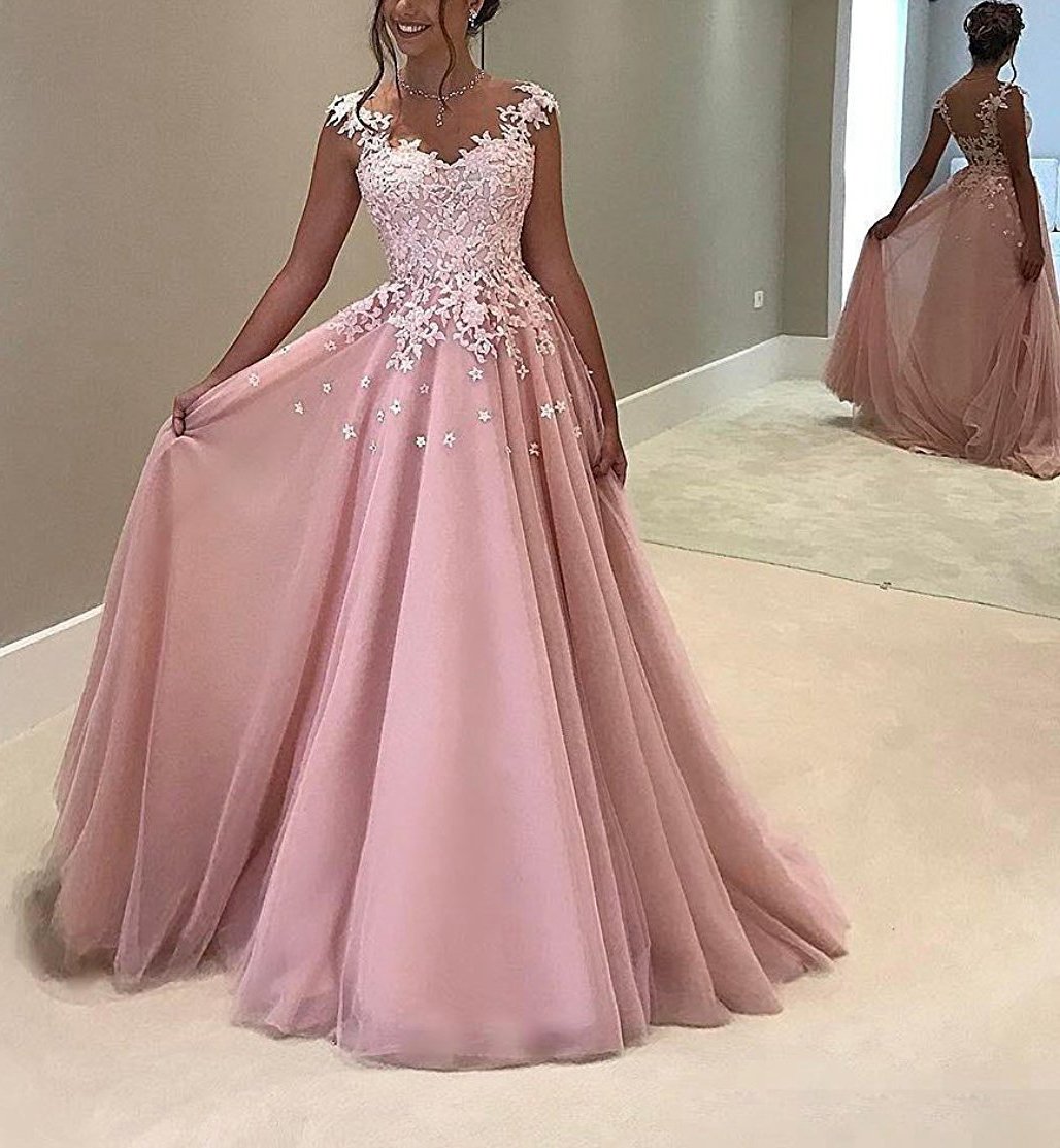 Elegant Long Prom Dresses 2020 - Women's Formal Evening Gowns for Homecoming, Wedding & Special Occasions