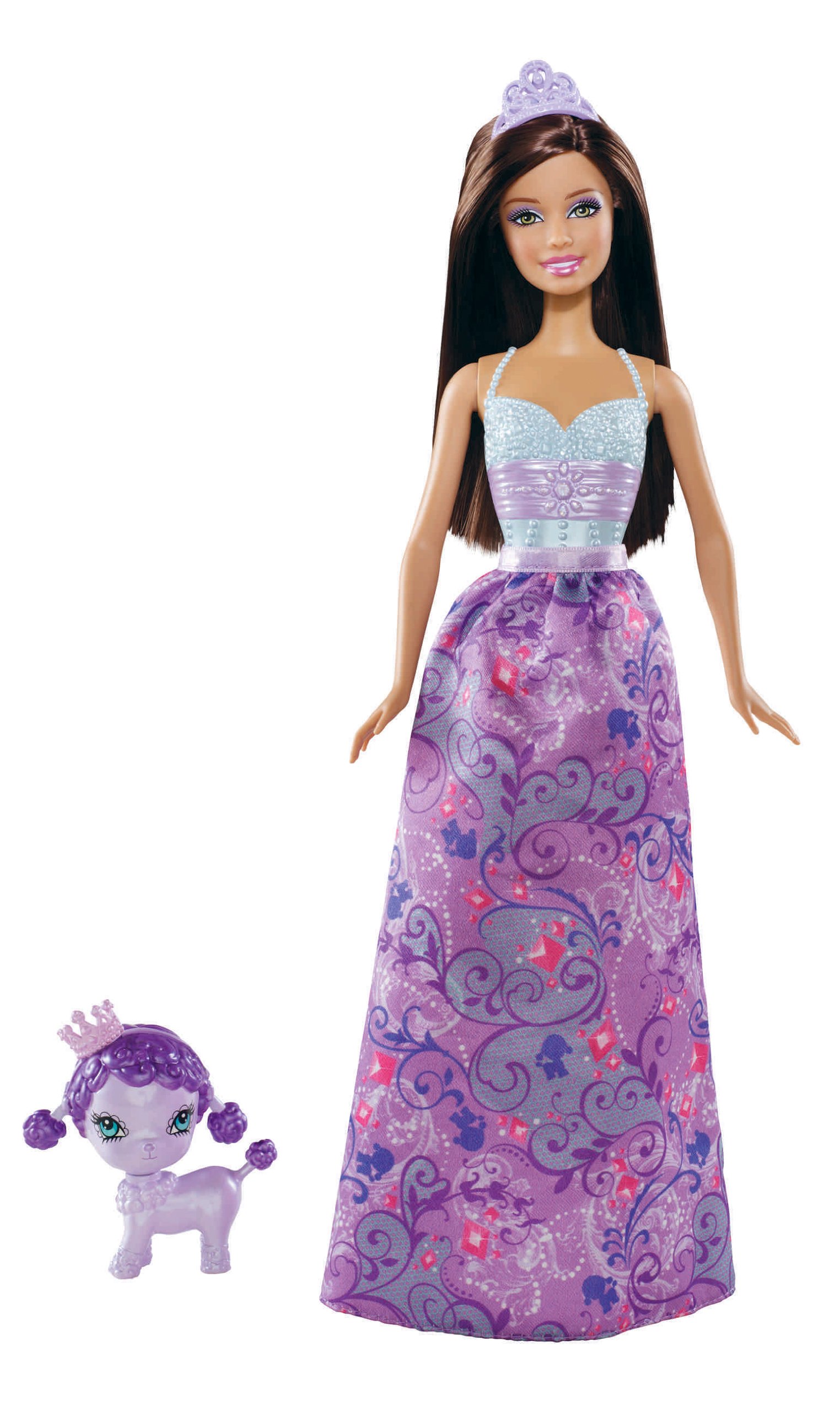 Barbie Princess and Pet Nikki Doll - Fashion Doll with Pet Accessories for Kids, Perfect for Pretend Play, Birthday Gifts & Collectors