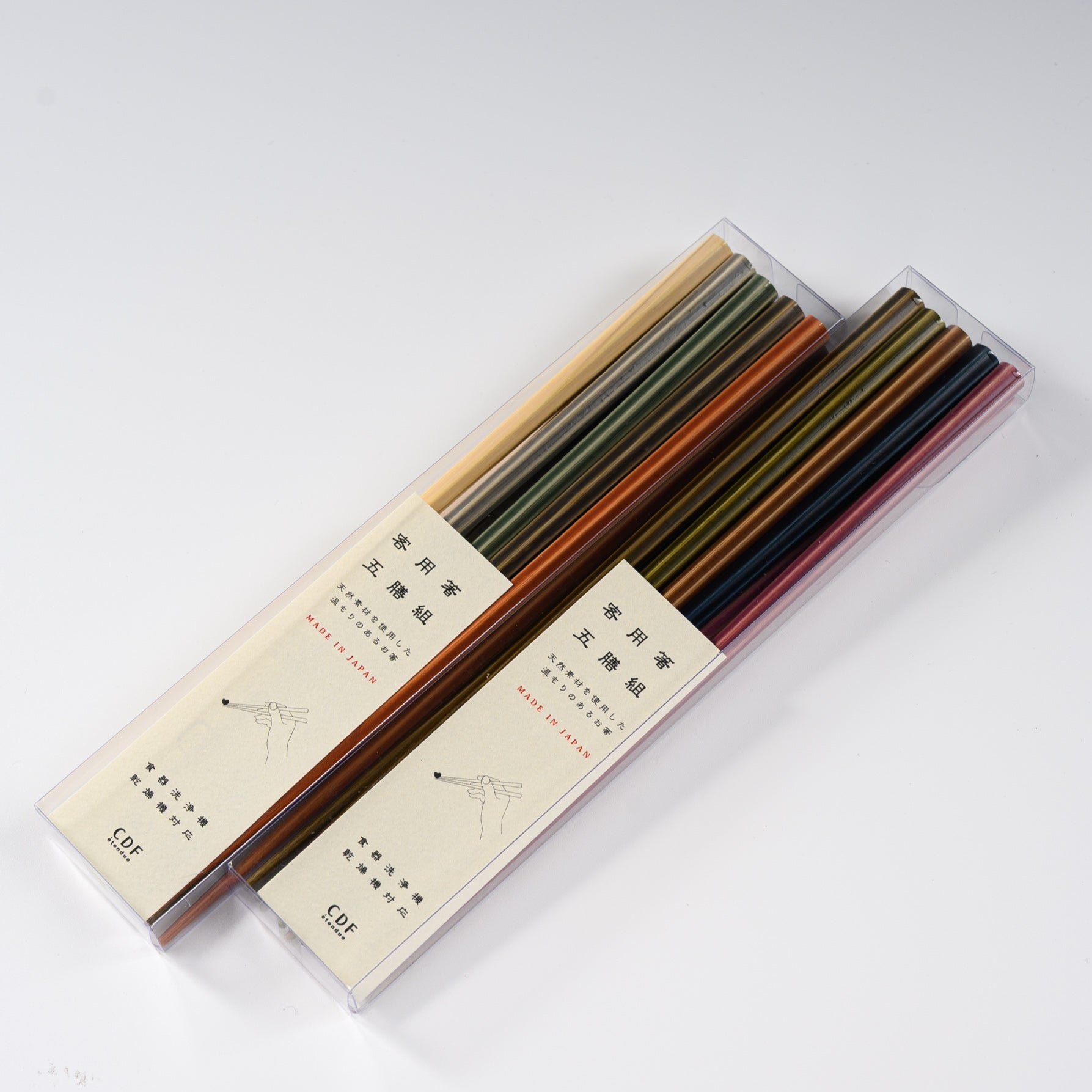 Premium Natural Bamboo Chopsticks Set - Eco-Friendly & Reusable - 2 Colors (Black/Brown) - Perfect for Sushi, Asian Cuisine & Home Dining