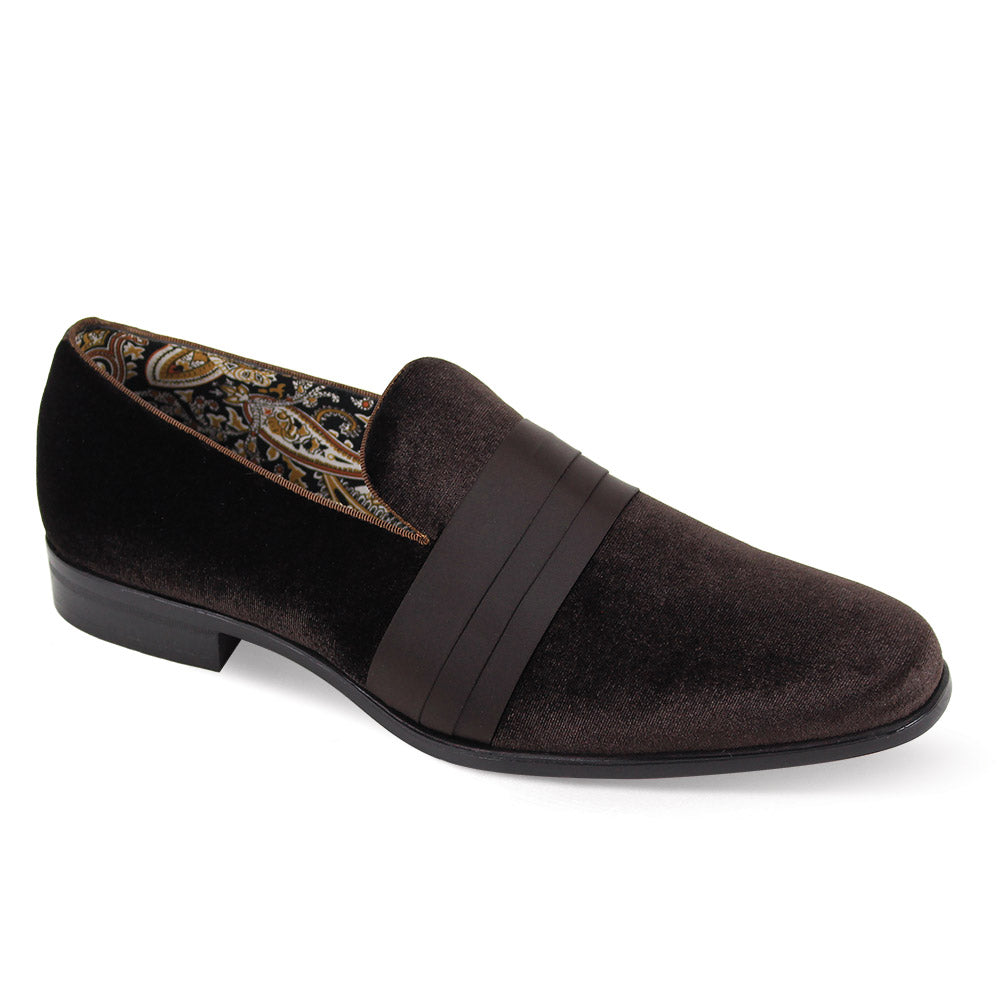 After Midnight 7021 Men's Chocolate Brown Leather Dress Shoes - Formal Business & Wedding Occasions