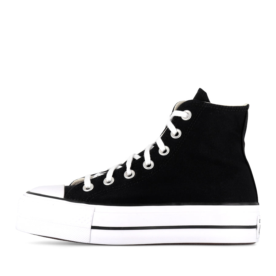 Converse All Star Lift Hi Core Sneakers - Black & White High-Top Shoes for Men & Women | Casual, Streetwear, and Skateboarding Fashion