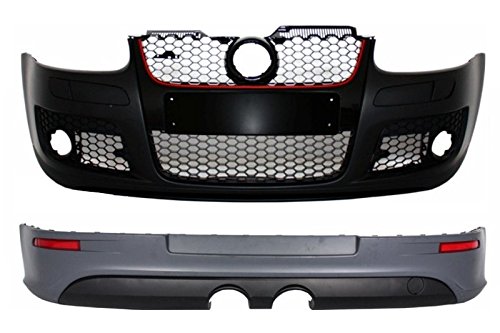 KITT FBVWG5GTIWF Rear & Front Bumper Extension Kit - Fog Light Delete Compatible | Perfect for Off-Roading, Truck Customization & Vehicle Protection