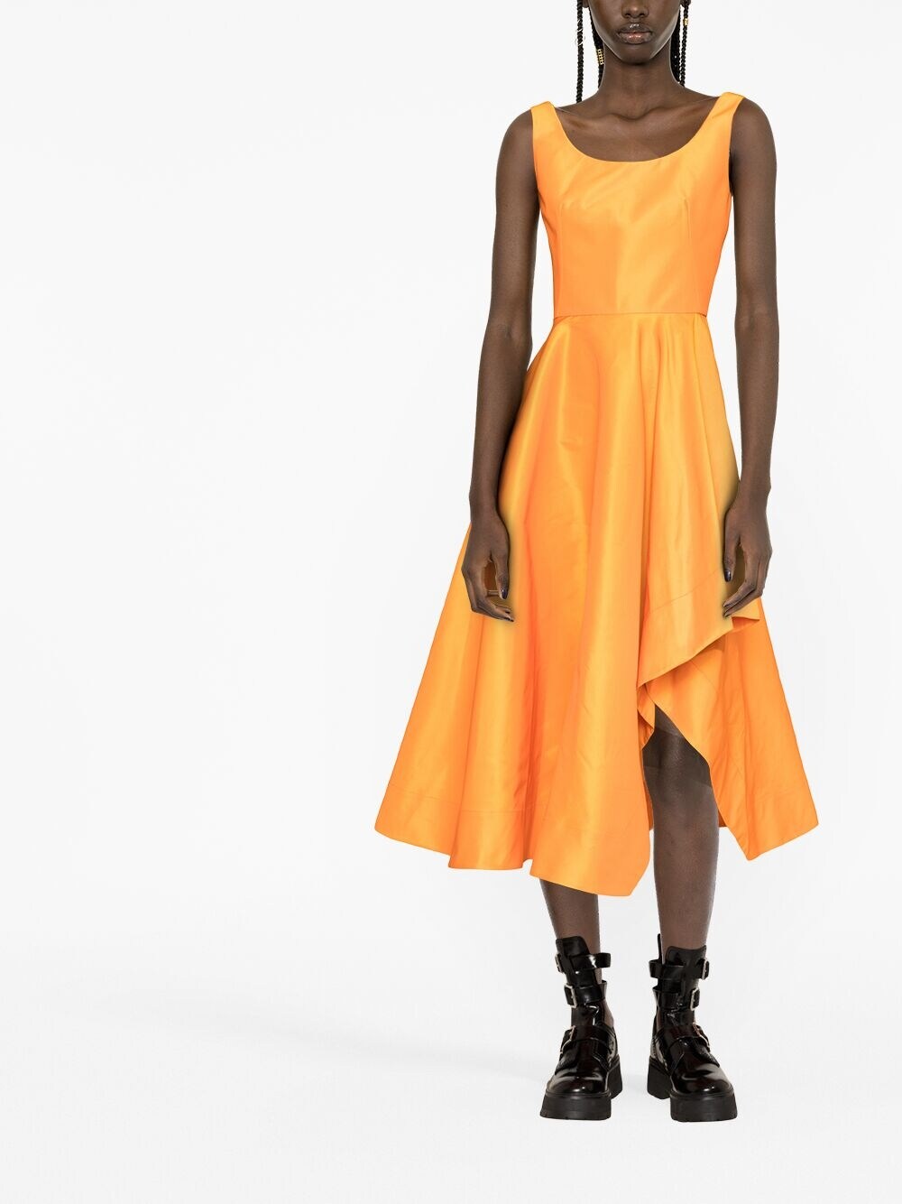 Alexander McQueen Orange Dresses - Elegant & Stylish Women's Fashion for Parties, Weddings & Special Occasions