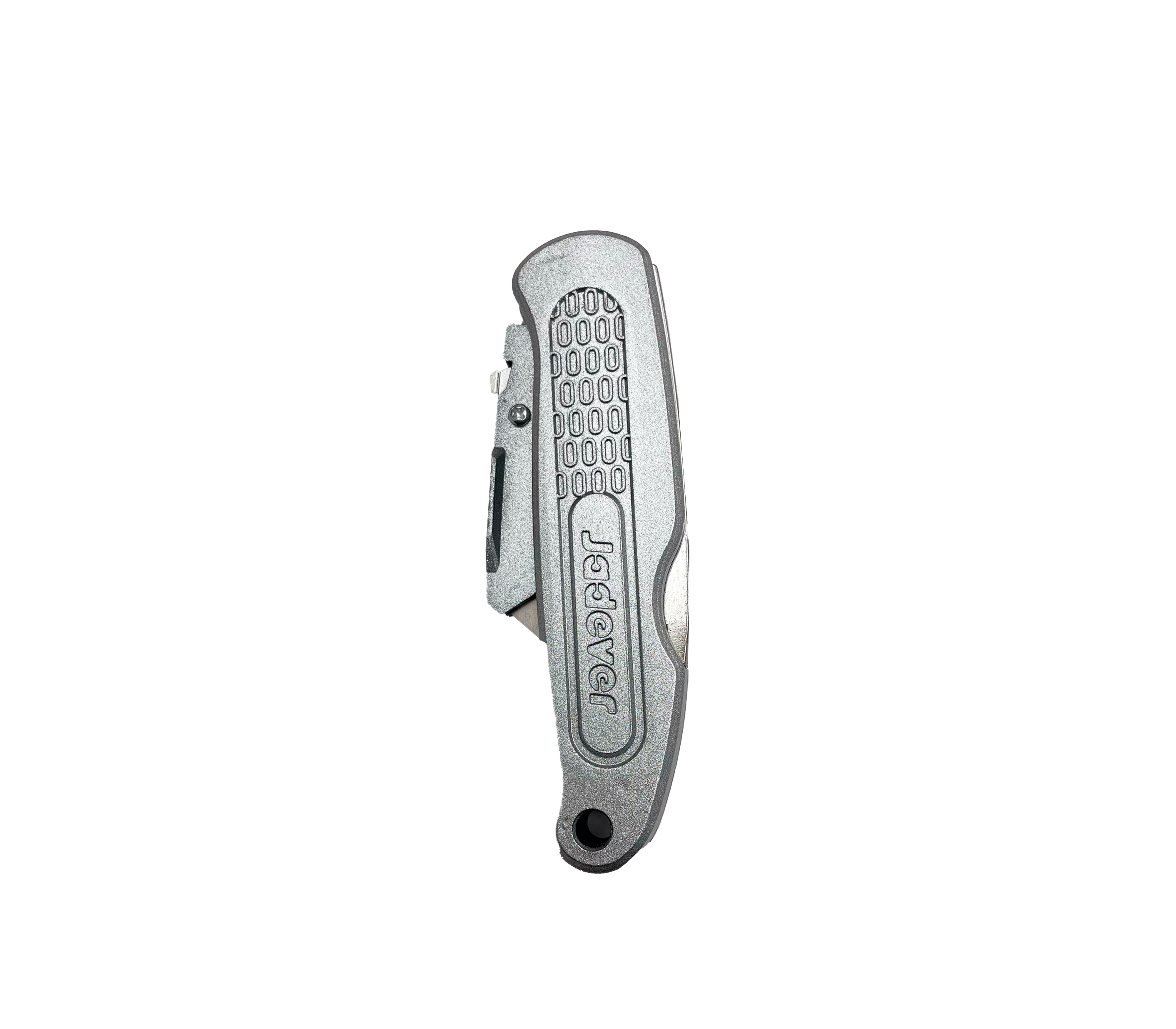 Jadever Exacto Industrial Utility Knife - 61mm x 19mm with 5 Blades - Heavy Duty Craft & Box Cutting Tool for Warehouse, Construction & DIY Projects