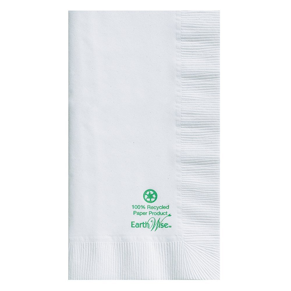 Eco-Friendly Recycled Paper Dinner Napkins - 2-Ply, 17