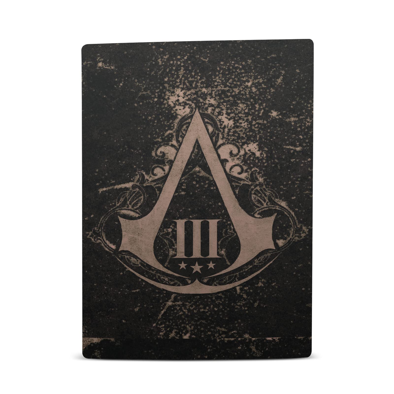 Officially Licensed Assassin's Creed Old Notebook III Matte Vinyl Skin for Sony PS5 Digital Edition - Gaming Decal Cover with Anti-Slip Grip - Perfect for Gaming Setups & Themed Room Decor