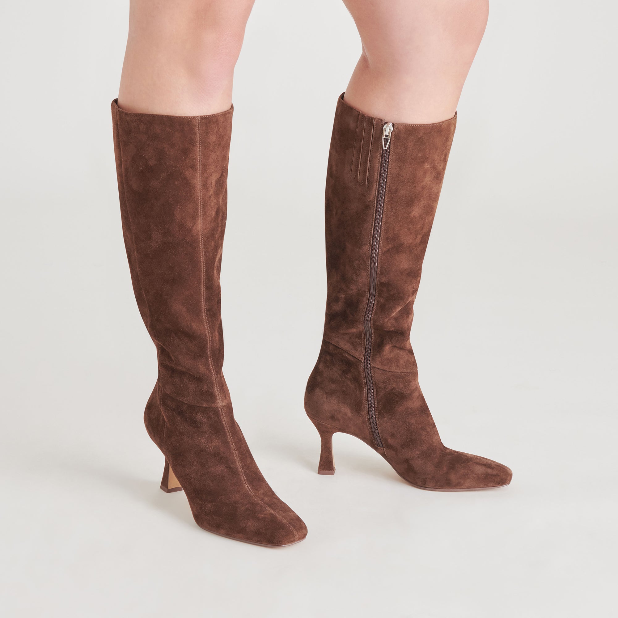 GYRA BOOTS DK BROWN SUEDE - Stylish & Comfortable Women's Ankle Boots for Fall & Winter Fashion | Perfect for Casual Outfits, Office Wear & Date Nights