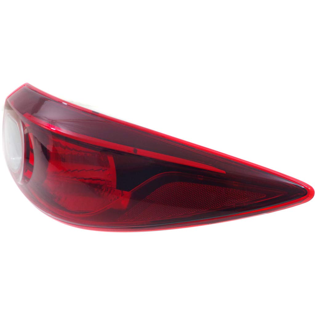 Mazda 3 Tail Light Assembly 2014-2016 Right Passenger Side DOT Certified - BJT1-51-150A Replacement for Sedan Models with Bulb Included | Perfect for Night Driving and Enhanced Vehicle Safety