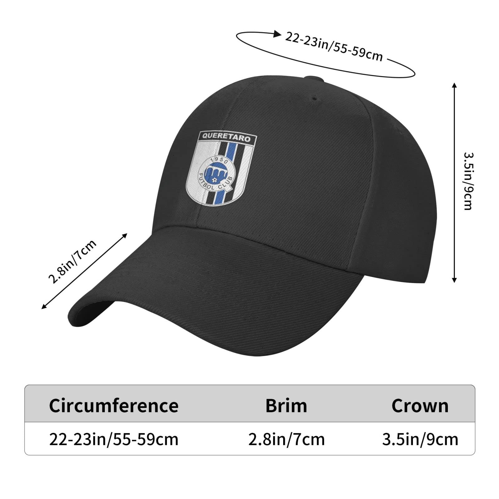 Deportivo Toluca F.C. Unisex Baseball Cap - Adjustable Cowboy Style Dad Hat in Black for Men & Women | Perfect for Sports Fans, Outdoor Activities & Casual Wear