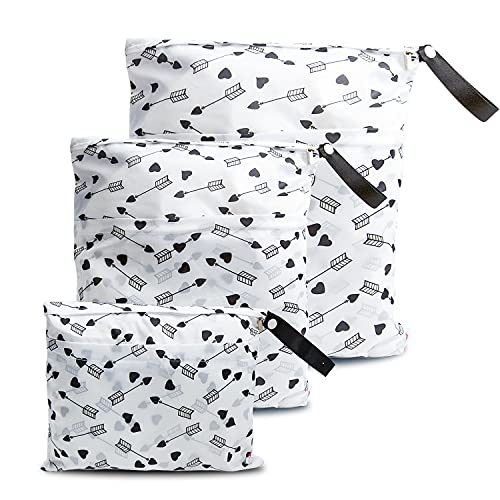 Waterproof Yoga Gym Bag - Multi-Purpose Wet Dry Separate Diaper Bag for Swimming, Cloth Diapers & Baby Essentials | Perfect for Yoga, Gym, Beach & Travel
