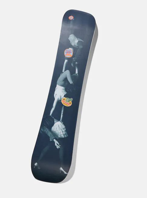 Burton Good Company Snowboard 2025 - All-Mountain Freestyle Snowboard for Men & Women | Perfect for Powder, Park & Groomed Runs | Durable Construction for All-Season Performance