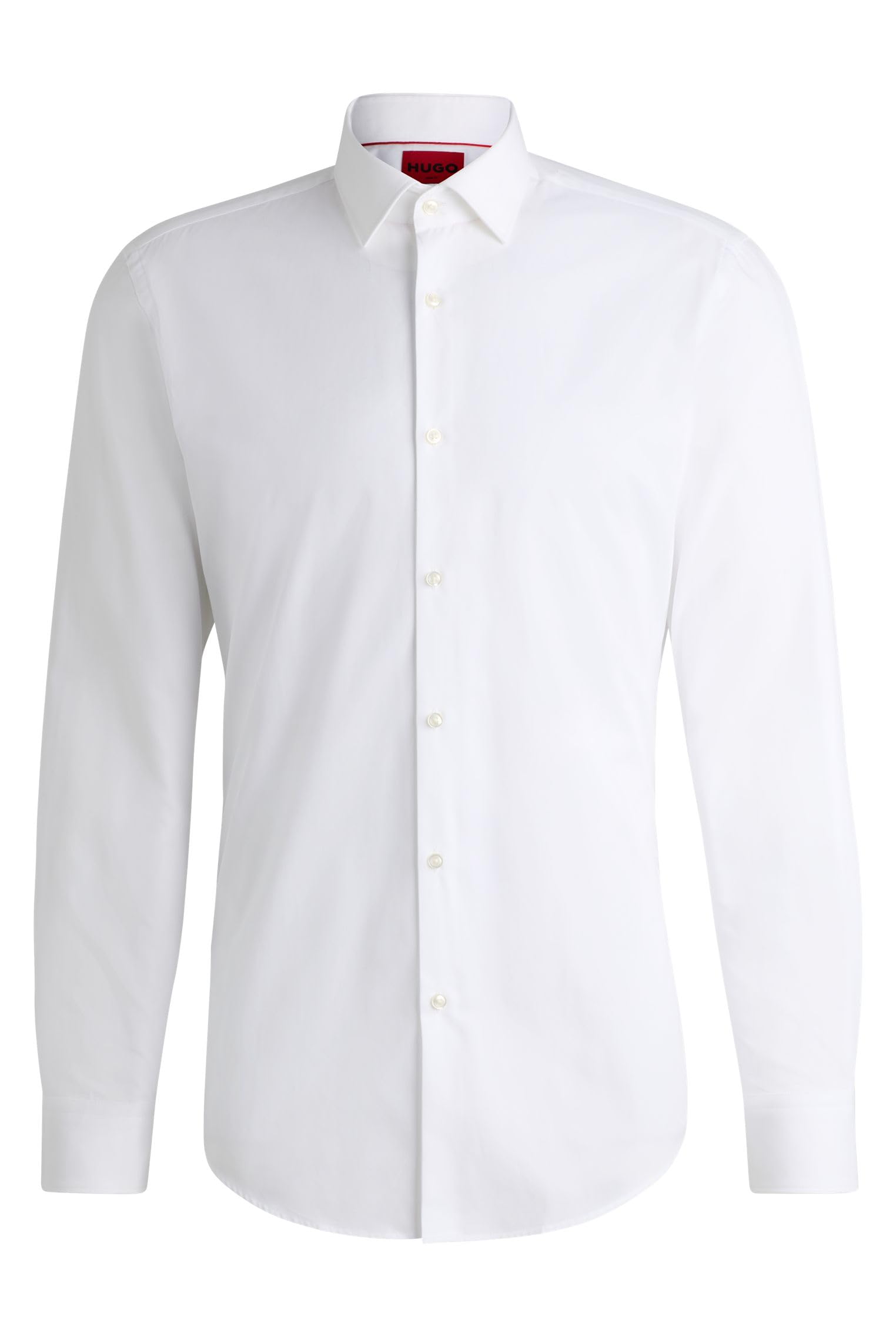 Hugo Boss C-Jenno Easy Iron Plain Dress Shirt for Men - 50289499 | Wrinkle-Resistant Formal Business Shirt | Perfect for Office, Interviews & Special Occasions