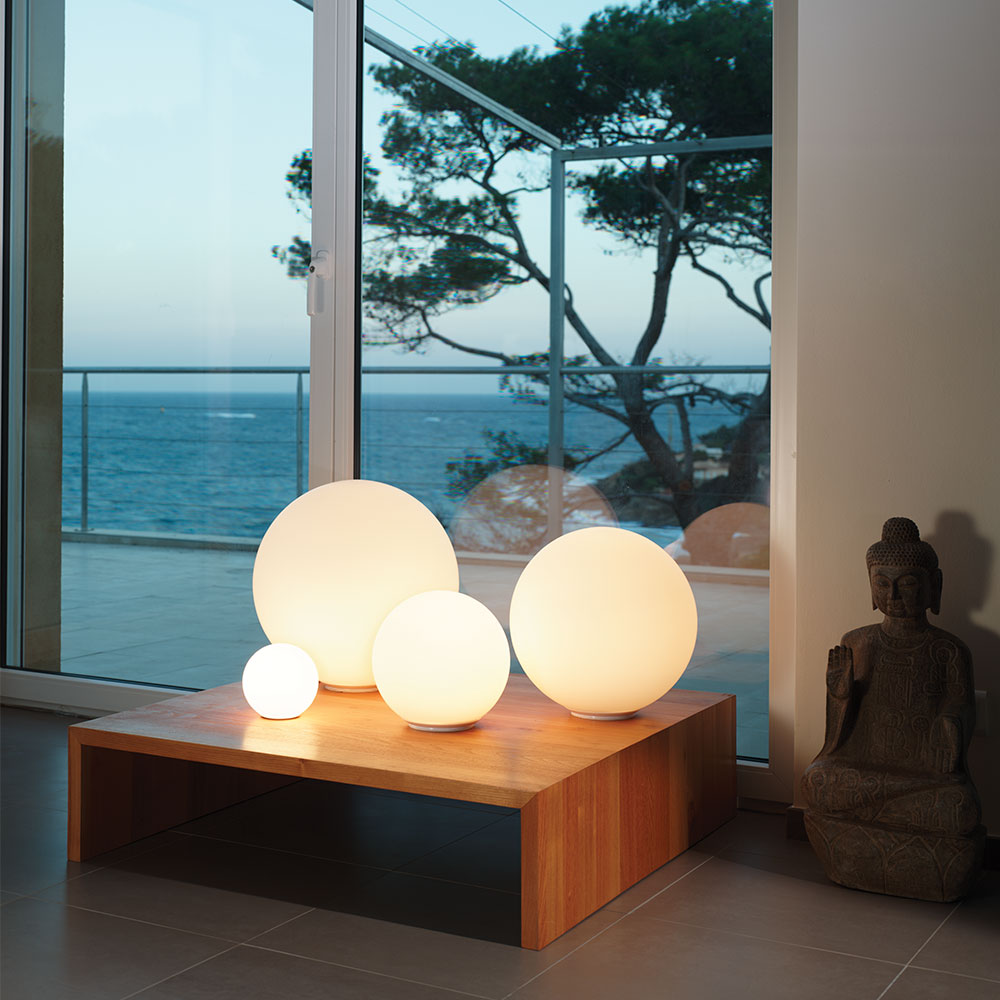 Dioscuri Table Lamp - Modern LED Desk Light for Home Office, Bedroom & Living Room - Stylish Nightstand Lighting for Reading & Decor