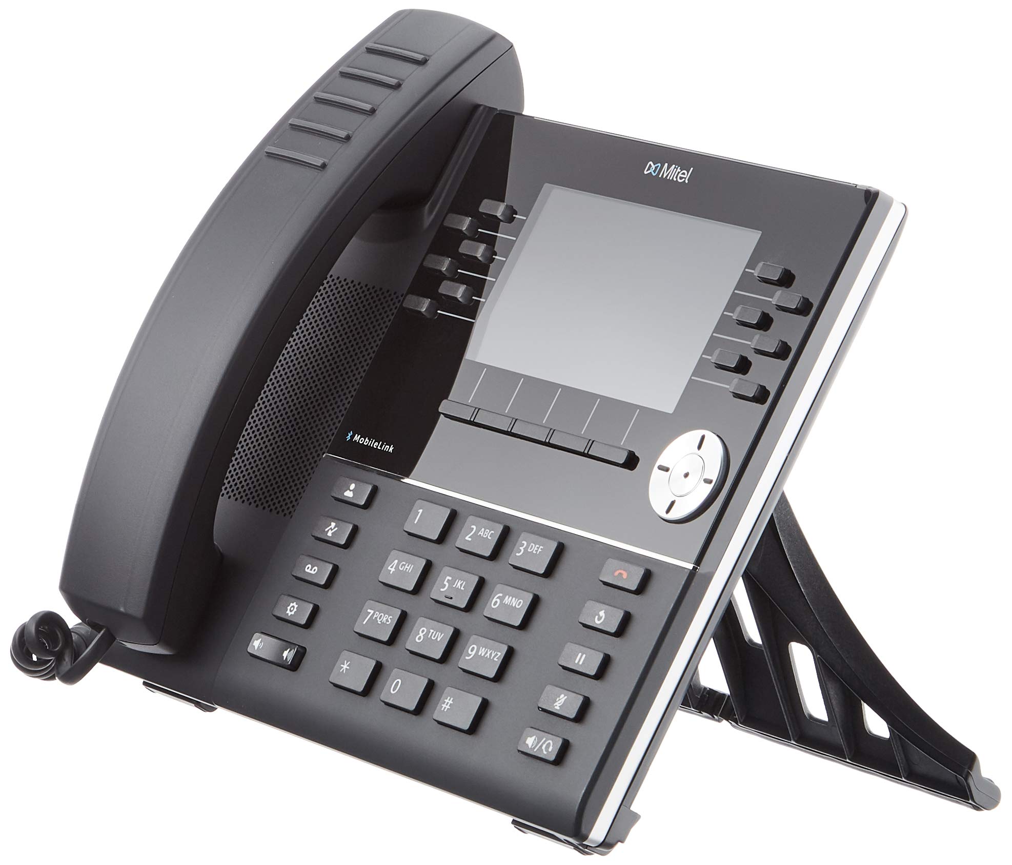 Mitel MiVoice 6930 IP Phone (50006769) - Business VoIP Desk Phone with HD Audio, 12 Line Keys - Ideal for Office & Remote Work Communication