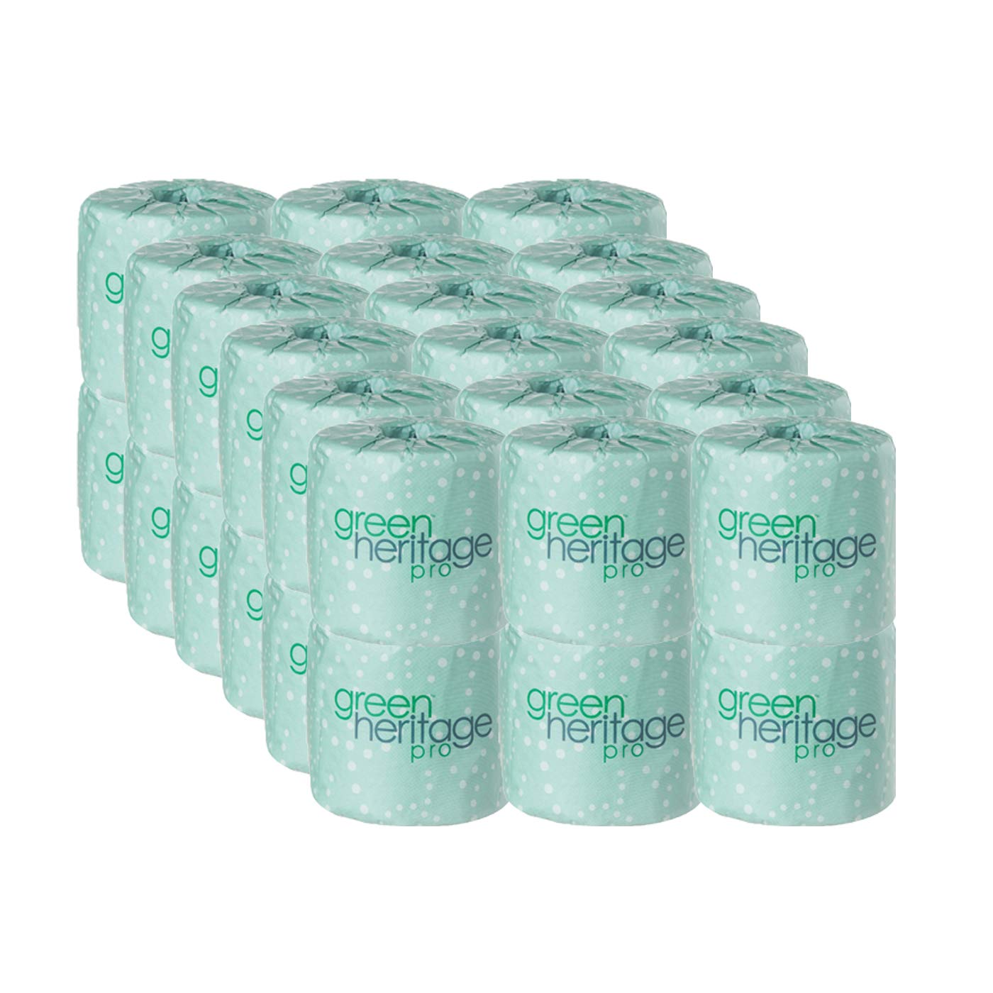 Eco-Friendly 2-Ply Toilet Paper - 500 Sheets per Roll, 36 Rolls (Bulk Pack) | Soft & Strong Bath Tissue for Home, Office & Commercial Use