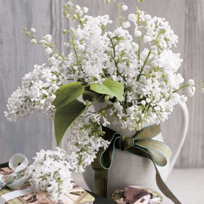 Orlene Floral Lunch Napkins - 20 Pack Disposable Paper Napkins for Parties, Picnics, and Everyday Dining