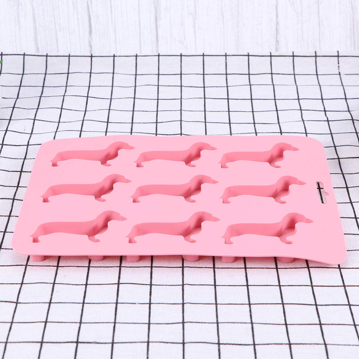 DOITOOL Dog Silicone Mold for Ice Cubes, Treats, Jelly, Soap Making - DIY Chocolate & Cookie Molds - Creative Cartoon Chewing Gum Ice Tray - Perfect for Pet Treats, Baking, Crafts & Party Decorations