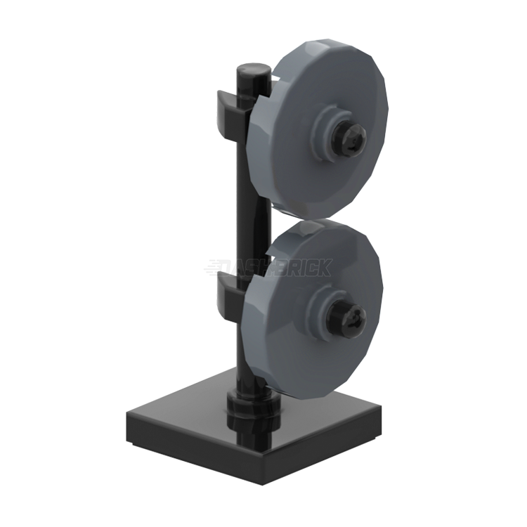 LEGO Weight Bench & Stand - MiniMOC Gym Equipment for Home Workout | Perfect for LEGO Fitness Scenes & Miniature Gym Displays