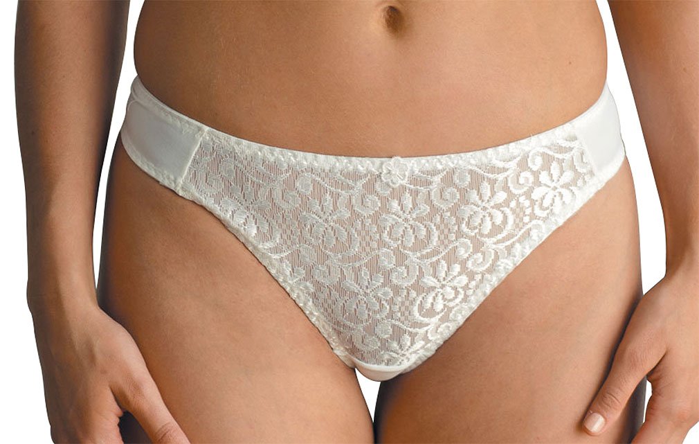 **Carnival Women's Petite Plus Size Tuxedo Lace Microfiber Low-Rise Panty - Comfortable Underwear for Everyday Wear & Special Occasions**